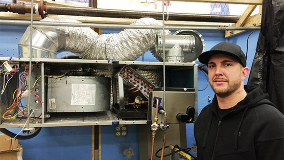 Eric Voshell of Marlborough recalls years of finding sporadic work as a roofer while struggling to support a growing family. ... Eric Voshell of Marlborough recalls years of finding sporadic work as a roofer while struggling to support a growing family. ...