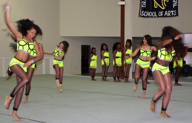 Several teams of performers from throughout the Memphis Area participated in the benefit showcase at the Town Center, 915 E. McLemore, for Andrea “Ms. SunShyne” Paschal, founder of the Millennium Madness Fancy Drill and Drum Line. Paschal is recovering from a stroke and the event was to help offset the medical costs. (Photo: George Tillman Jr.)