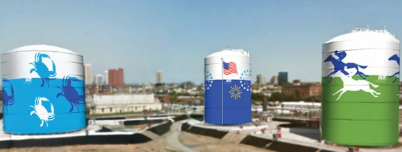 As BGE marks its 200th anniversary this year, the company announced the addition of large-scale murals to the storage tanks ... As BGE marks its 200th anniversary this year, the company announced the addition of large-scale murals to the storage tanks ...