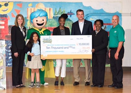 Students at Fallstaff Elementary/Middle School were “electrified” with excitement after learning their school was the winner of the third annual ... Students at Fallstaff Elementary/Middle School were “electrified” with excitement after learning their school was the winner of the third annual ...