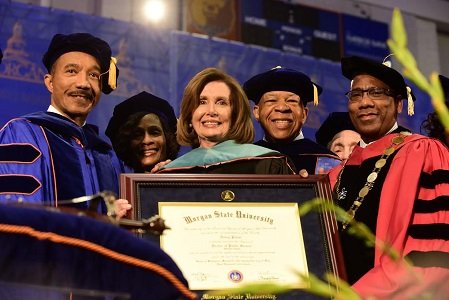 Morgan State University (MSU) recently celebrated its 140th Commencement featuring House Democratic Leader Nancy Pelosi delivering the keynote address before ... Morgan State University (MSU) recently celebrated its 140th Commencement featuring House Democratic Leader Nancy Pelosi delivering the keynote address before ...