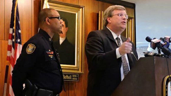 "(No) city can reduce homicides in five months," said Mayor Jim Strickland, referring to how long his administration has been ... "(No) city can reduce homicides in five months," said Mayor Jim Strickland, referring to how long his administration has been ...