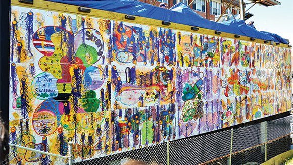 “I Am, We Are” is a physical reminder of the impact communities have on students. It also allows young people ... “I Am, We Are” is a physical reminder of the impact communities have on students. It also allows young people ...
