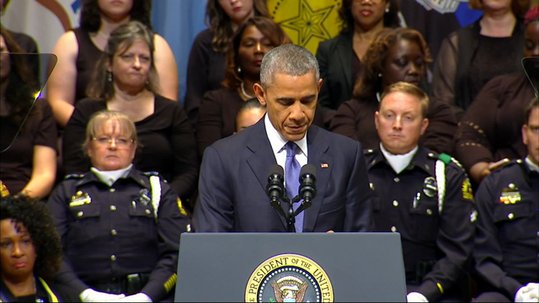 Obama insisted the nation is not as divided as it seems and called on Americans to find common ground in ... Obama insisted the nation is not as divided as it seems and called on Americans to find common ground in ...