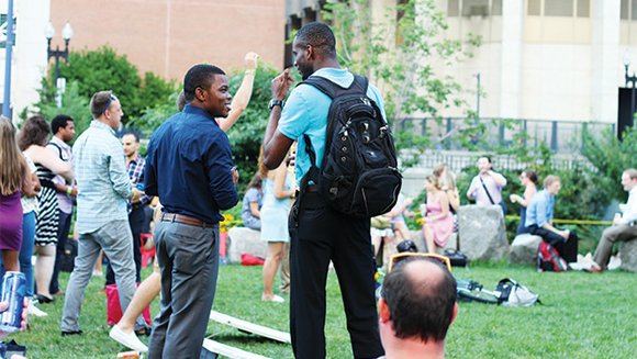Every Thursday, hundreds of people filter through Dewey Square Park for live music, lawn games and local craft beer. Colleagues ... Every Thursday, hundreds of people filter through Dewey Square Park for live music, lawn games and local craft beer. Colleagues ...