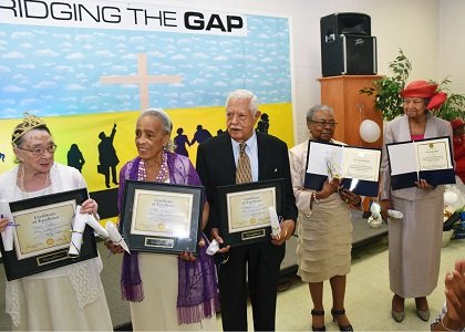 More than 100 youth, seniors and all ages in between spent the afternoon reaching back, ahead and across the years ... More than 100 youth, seniors and all ages in between spent the afternoon reaching back, ahead and across the years ...