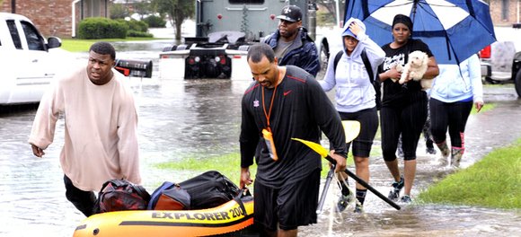 Louisiana Gov. John Bel Edwards said his state had more than $8.7 billion in damage from catastrophic flooding in August, ... Louisiana Gov. John Bel Edwards said his state had more than $8.7 billion in damage from catastrophic flooding in August, ...