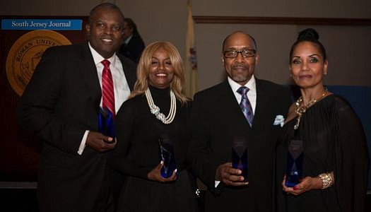 People Making A Difference Award Honorees: John E. Harmon, Sr., Brenda Ross-Dulan, Bishop David G. Evans and Loretta Winters.