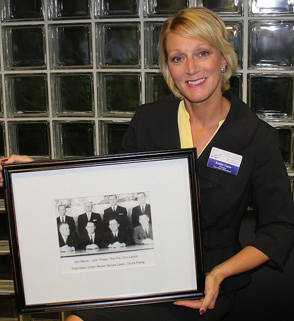 The photo was recently donated by the family of former school board member Jack Phelps. The photo was recently donated by the family of former school board member Jack Phelps.