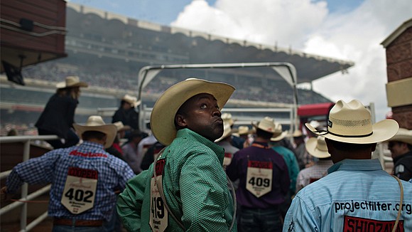 The champion calf-roper is a legend and an outlier. The champion calf-roper is a legend and an outlier.