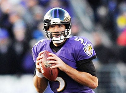 Baltimore Ravens quarterback Joe Flacco continues to work his way back into form after tearing multiple knee ligaments last season. Baltimore Ravens quarterback Joe Flacco continues to work his way back into form after tearing multiple knee ligaments last season.