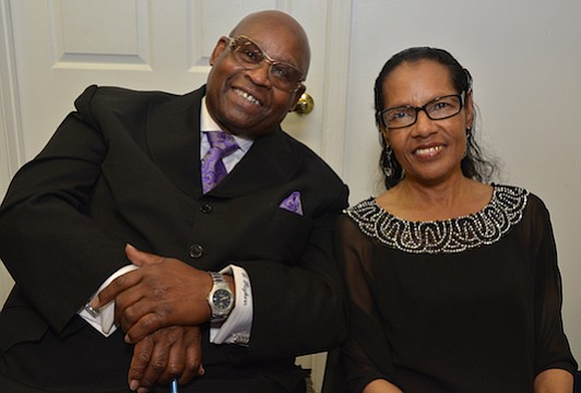 Thanks for the salute: New Mt. Sinai Missionary Baptist Church took note of the 39th Pastor and Wife Anniversary of the Rev. Gerald Rayborn and first lady Bonnie Rayborn during a celebration at the church at 4920 Horn Lake Road on Friday. (Photo: Tyrone P. Easley)
