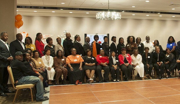Dozens of classmates came out to reminisce and rekindle old friendships as the Fairley High School Class of 1976 held its 40th reunion union on Saturday , Nov. 12. (Photo courtesy of Shirley Jackson)