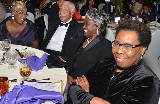 Well-wishers were plentiful…
The 60th Pastoral Celebration was a black tie affair that drew family, myriad friends and supporters. The evening included multiple presentations from elected officials past and present, members of the clergy and others. (Photo: Tyrone P. Easley)