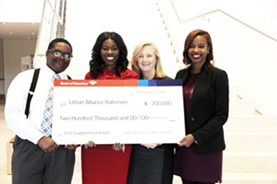 Shaquille Brooks, 21, a graduate of Digital Harbor High School in Baltimore proudly talks about his internship with the investment ... Shaquille Brooks, 21, a graduate of Digital Harbor High School in Baltimore proudly talks about his internship with the investment ...