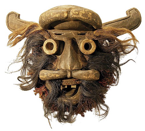 The exhibit is a fascinating dive into the stories of ancient African cultures and includes masks and figures. The exhibit is a fascinating dive into the stories of ancient African cultures and includes masks and figures.