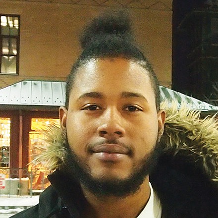 It’s dividing our country. Coming into the Obama administration we were on edge, with the KKK and Black Lives Matter. Now it seems like the country is coming apart. — Reggie Dennis, Actor/Student, East Boston