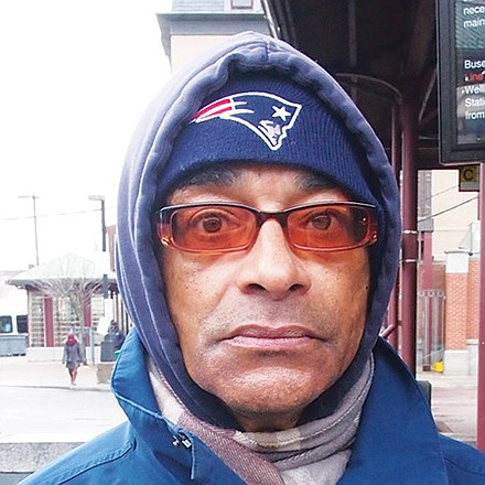 Yes, I did. I think we need to give Trump a chance. We’ll get an idea of where he’s going in the next few months. — Ron Goodridge, Volunteer Street Worker, Dorchester