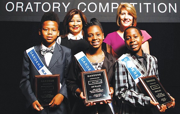 The 25th annual Gardere MLK Jr. Oratory Competition, established in 1993, is hosted in conjunction with Martin Luther King Jr. ... The 25th annual Gardere MLK Jr. Oratory Competition, established in 1993, is hosted in conjunction with Martin Luther King Jr. ...