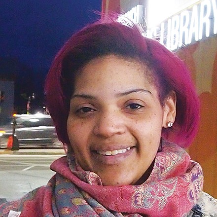 I think our response should be non-violent. Everybody should be extremely careful. — Cassandra Scarlet, Student, Dorchester
