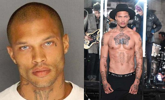 Felon's mug shot officially launches his modeling career. Felon's mug shot officially launches his modeling career.