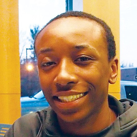 Life has ups and downs. If you are having a bad year, you know it will be better the next. — Jadon Smith, Student, Roxbury