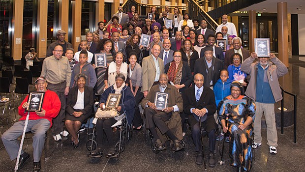 At-large Boston City Councilor Ayanna Pressley, District 4 Councilor Andrea Campbell and District 7 Councilor Tito Jackson co-sponsored the Boston City Council’s Annual Black History Month Celebration on Wednesday, February 22nd from 6 – 8 pm at the Bruce C. Bolling Municipal Building, honoring black Boston families including the Cruzes, Guscotts, Janeys, Abdal-Kallaqs, Hicks, Bynoes, Yanceys, Owens and Millers, Bollings, Redds and Kings.