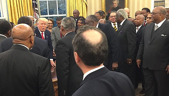 President Trump signed an executive order to focus more attention on Historically Black Colleges and Universities (HBCUs) on Tuesday, February ... President Trump signed an executive order to focus more attention on Historically Black Colleges and Universities (HBCUs) on Tuesday, February ...