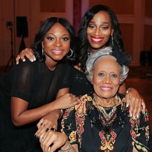 Pictured Left to Right: Naturi Naughton with Celebrity MC & News Broadcaster of PHL17 Philadelphia and Author, Jennifer Lewis-Harris and Local Television Legend, Trudy Haynes. -- Photo by April A. Ward