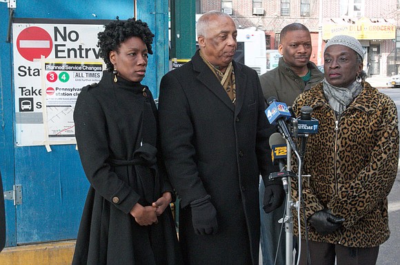 With the help of elected city officials, the Pennsylvania Avenue Station on the No. 3 line in Brooklyn is now ... With the help of elected city officials, the Pennsylvania Avenue Station on the No. 3 line in Brooklyn is now ...