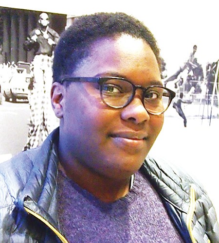People need to actually listen to one another. It would be easier if people listened more, talked less and agreed to disagree. — Sydney Janey, Graphic Designer, Roxbury