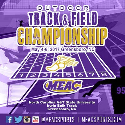 he Mid-Eastern Athletic Conference (MEAC) will host the 2017 Men's and Women's Track & Field Championships Thursday through Saturday, May ... he Mid-Eastern Athletic Conference (MEAC) will host the 2017 Men's and Women's Track & Field Championships Thursday through Saturday, May ...