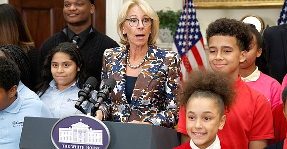 Education Secretary Betsy DeVos shouldn’t speak at historically Black Bethune-Cookman University’s graduation because she will bring controversy to a sacred ... Education Secretary Betsy DeVos shouldn’t speak at historically Black Bethune-Cookman University’s graduation because she will bring controversy to a sacred ...