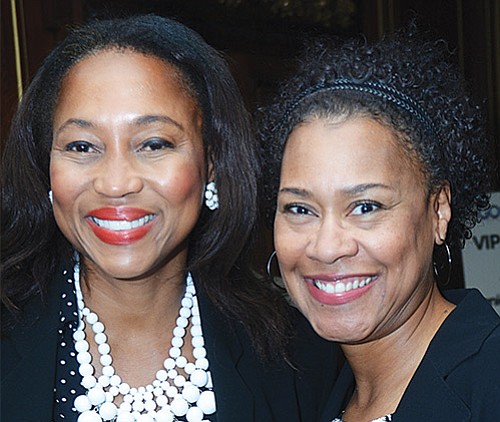 MWPC Board member and BWH HR vice president Sabrina Williams and Denise Kaigler, Founder, MDK Brand Management.