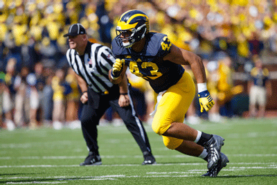 The Baltimore Ravens have added four players from the University of Michigan over the last two years. The Baltimore Ravens have added four players from the University of Michigan over the last two years.
