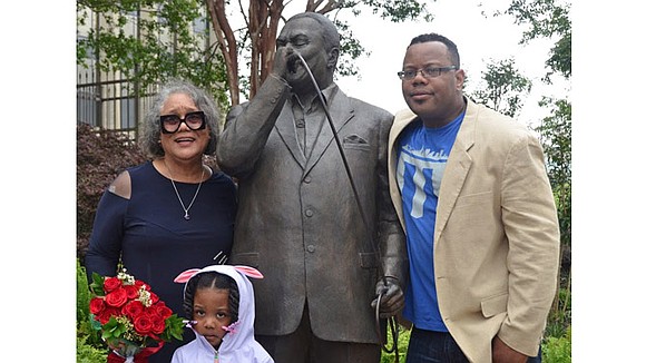 Placed at the intersection of South Main Street and Dr. Martin Luther King Boulevard, in front of MLGW headquarters, the ... Placed at the intersection of South Main Street and Dr. Martin Luther King Boulevard, in front of MLGW headquarters, the ...