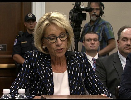 The Department of Education will halt two Obama-era rules that would have protected student borrowers and held for-profit colleges accountable. The Department of Education will halt two Obama-era rules that would have protected student borrowers and held for-profit colleges accountable.