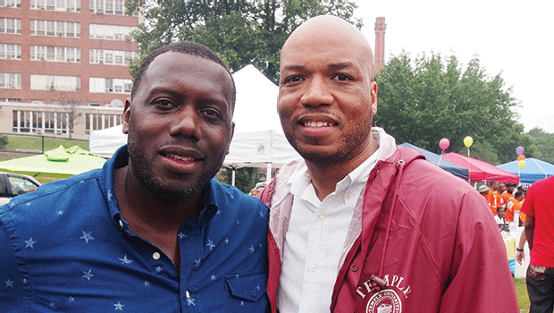 Conan Harris and Rufus Faulk.