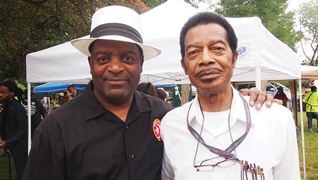 Student Minister Rodney Muhammad and Bro. Joseph 6X.