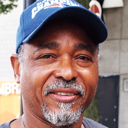I like seeing new housing. I voted for Mayor Walsh. I’m happy to see him bring more black people into construction. — Everett Linton, Photographer, South End