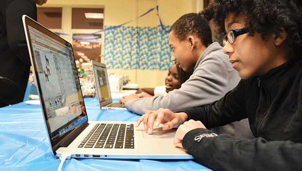 Our Kids’ Computer Coding Club teaches young learners the important skill of computer coding in a fun, interactive setting.