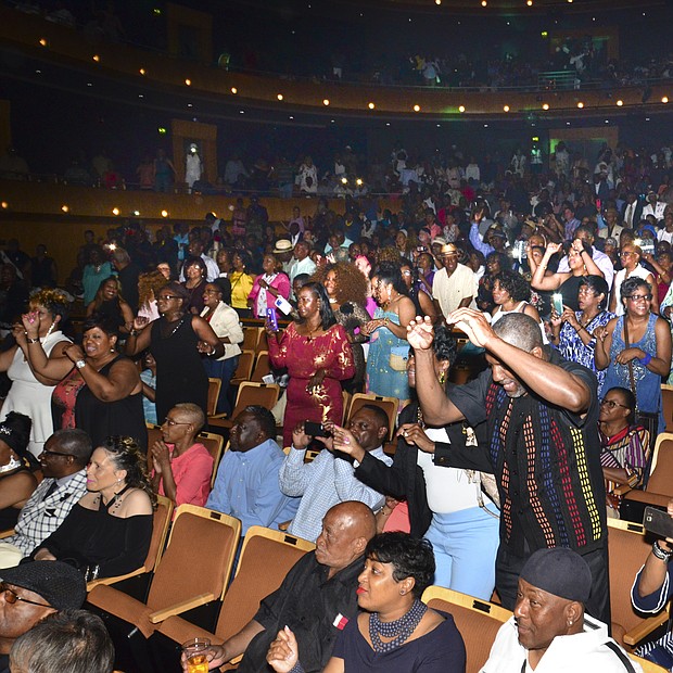 The highlight of the Juneteenth Urban Music Festival’s 25th Anniversary Celebration, the concert at the Cannon Center lived up to its billing.
