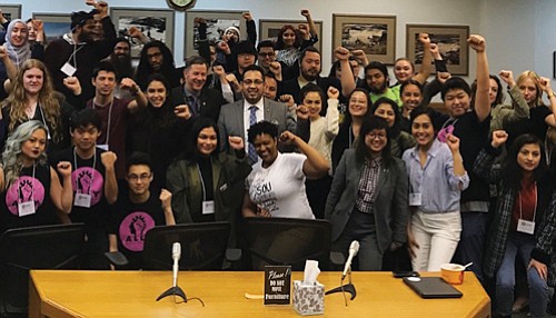Students and racial-justice groups in the state are among those applauding a bill now on the governor's desk that should ... Students and racial-justice groups in the state are among those applauding a bill now on the governor's desk that should ...
