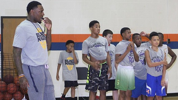 Former University of Memphis star Tarik Black hosted 50 area boys at Ridgeway High School for a basketball camp unlike ... Former University of Memphis star Tarik Black hosted 50 area boys at Ridgeway High School for a basketball camp unlike ...