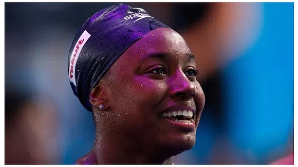 Last summer, Manuel became the first African-American woman to win an individual swimming gold at the Olympics when she tied ... Last summer, Manuel became the first African-American woman to win an individual swimming gold at the Olympics when she tied ...