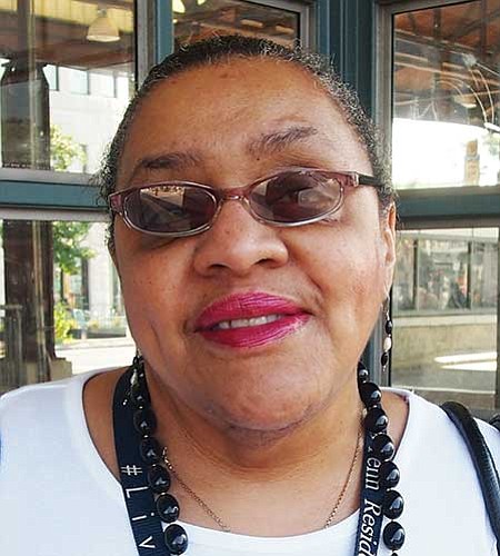I think it’s disgusting. It’s very heart-breaking to see so much turmoil. No other administration has gone through that. The value of America in the eyes of other countries is very low now. — Lascene Nappier, Teacher, Roxbury