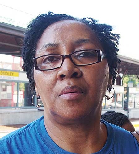 I think it’s really disgraceful that there’s someone like Trump in office. He doesn’t care about 99 percent of us. Hopefully he’ll be out soon. — Priscilla Flint-Banks, Program Director, Roslindale