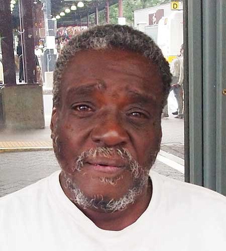 Not Really. He’s no good for this country. But white people still like him. — Michael Young, Unemployed, Roxbury
