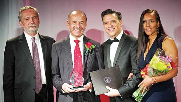 Cruz Companies President and CEO John B. Cruz, III received the Alvaro Lima Outstanding Business Award from the Massachusetts Alliance of Portuguese Speakers (MAPS) during its recent, annual awards gala in Cambridge. Cruz Companies is the oldest and largest minority-owned construction and real estate development firm in the region.