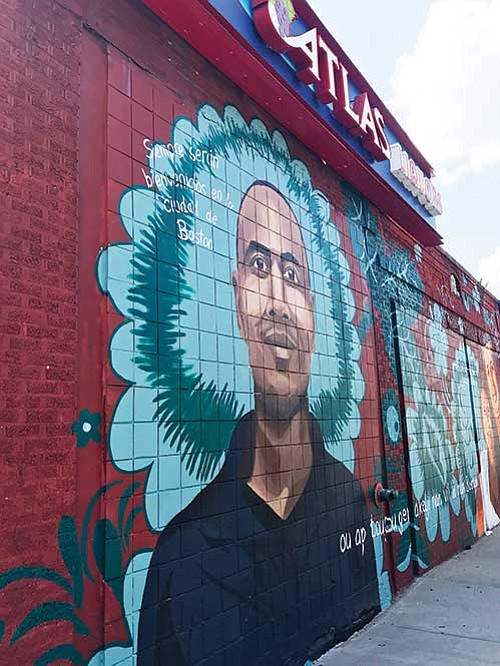 The City of Boston’s art initiative, “To Immigrants With Love,” celebrates local immigrant stories via murals in Roslindale and East ... The City of Boston’s art initiative, “To Immigrants With Love,” celebrates local immigrant stories via murals in Roslindale and East ...